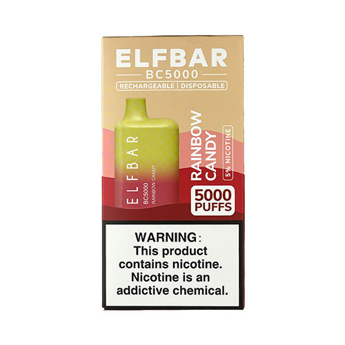 Elfbar BC5000 - Rainbow Candy, disposable vape