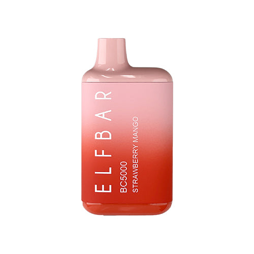 Elfbar BC5000 - Strawberry Mango, dipsosable vape