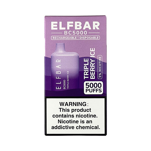 Elfbar BC5000 - Triple Berry Ice, disposable vape