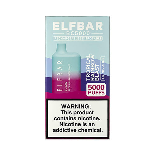 Elfbar BC5000 - Tropical Rainbow Blast, disposble vape