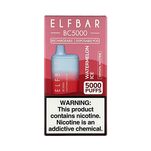 Elfbar BC5000 - Watermelon Ice, disposable vape