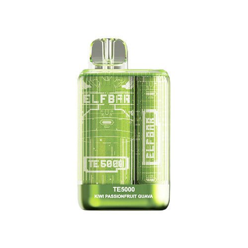 Elfbar TE5000 - Kiwi Passionfruit Guava, disposable vape