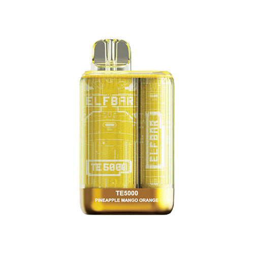 Elfbar TE5000 - Pineapple Mango Orange, disposable vape
