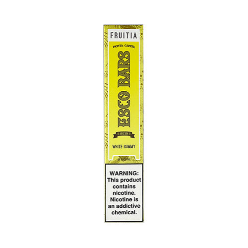 Esco Bars Mesh - Fruitia - White Gummy, disposable vape