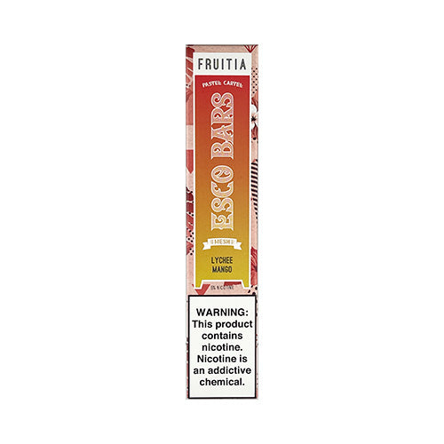 Esco Bars Mesh - Fruitia - Lychee Mango, disposable vape