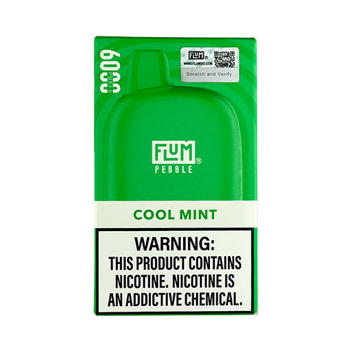 Flum Pebble - Cool Mint, disposable vape