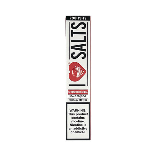 I Love Salts - Strawberry Guava, disposable vape