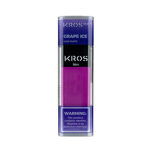 Kros Mini - Grape Ice, disposable vape