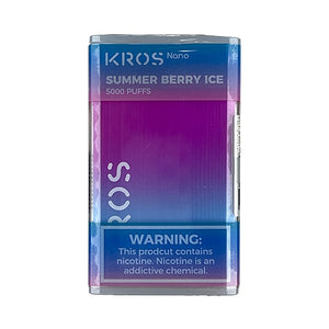 Kros Nano - Summer Berry Ice, disposable vape
