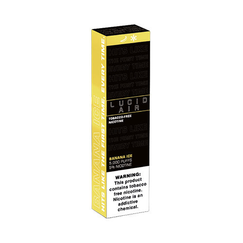 Lucid Air - Banana Ice, disposable vape