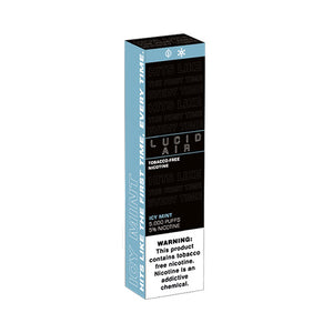 Lucid Air - Icy Mint, disposable vape