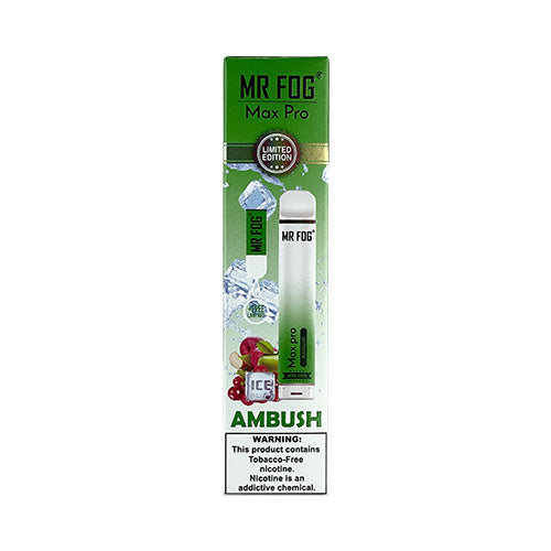 Mr Fog Max Pro - Ambush, disposable vape