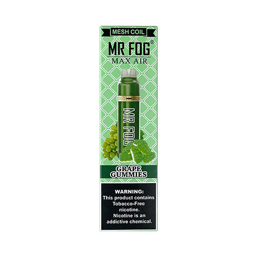 Mr Fog Max Air - Grape Gummies, disposable vape