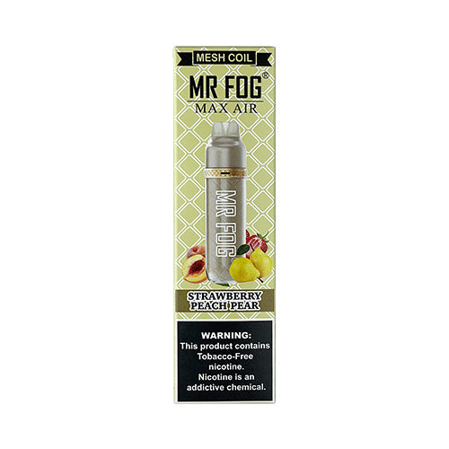 Mr Fog Max Air - Strawberry Peach Pear, disposable vape