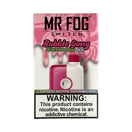 Mr Fog Switch - Bubble Gang Watermelon Ice, disposable vape