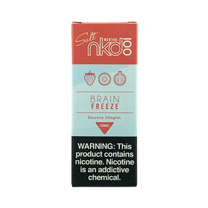 brain freeze vape juice Naked Salt - Strawberry Pom (Brain Freeze) - $10.99