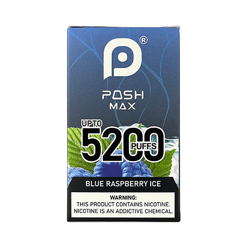 Posh Max - Blue Raspberry Ice, disposable vape