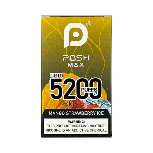 Posh Max - Mango Strawberry Ice, disposable vape