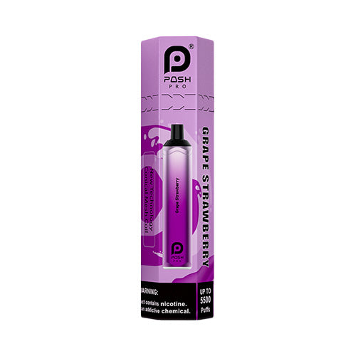 Posh Pro - Grape Strawberry, disposable vape