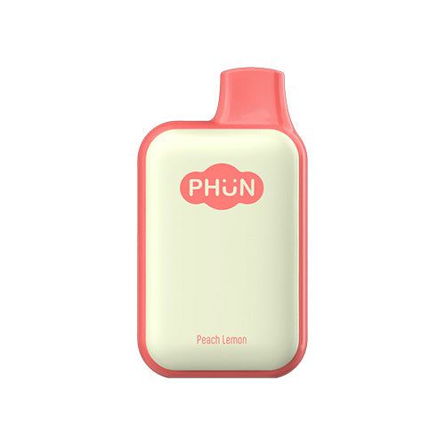 Phun 6000 - Peach Lemon, disposable vape