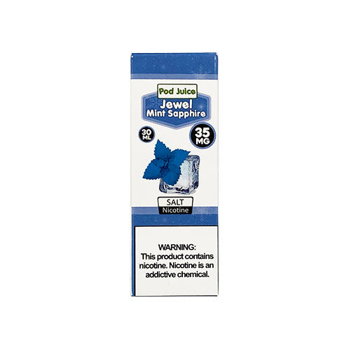 Pod Juice - Jewel Mint Sapphire, nicotine salt