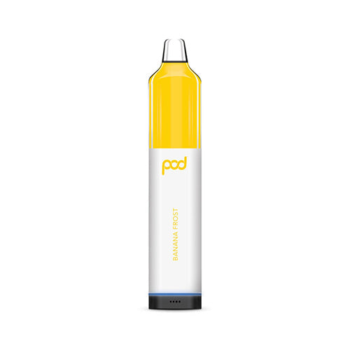 Pod Mesh 5500 V2 - Banana Frost, disposable vape