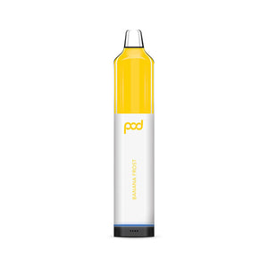 Pod Mesh 5500 V2 - Banana Frost, disposable vape