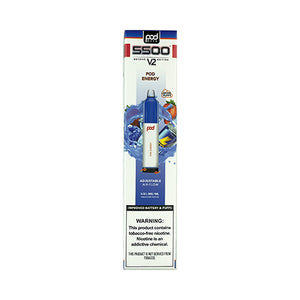 Pod Mesh 5500 V2 - Pod Energy, disposable vape