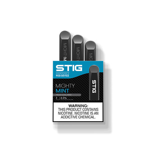 STIG - Mighty Mint, disposable vape pod