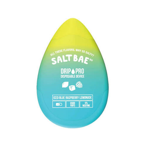 Salt Bae - Blue Raspberry Lemonade Iced, Disposable vape