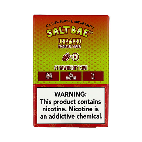 Salt Bae - Strawberry Kiwi, Disposable vape