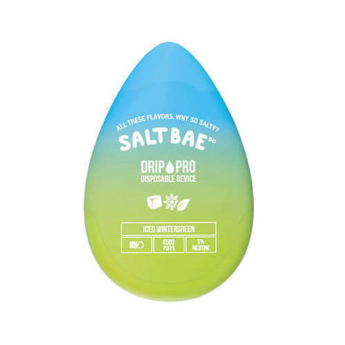 Salt Bae - Wintergreen Iced, Disposable vape