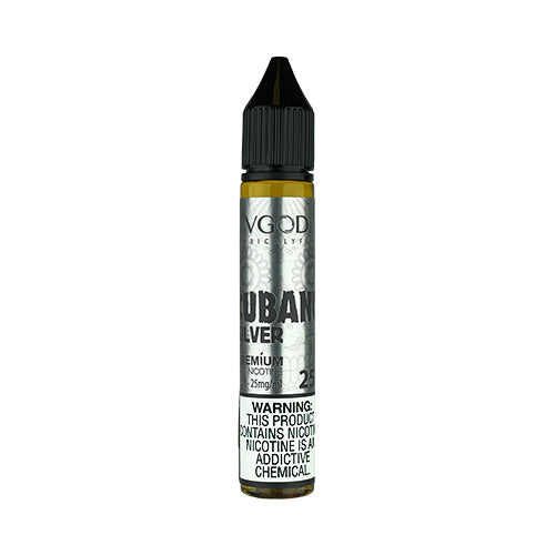 VGOD - SaltNic Labs - Cubano Silver, nicotine salt ejuice