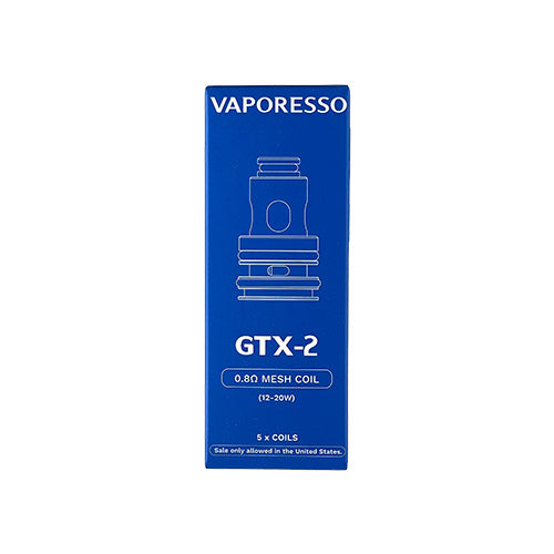 Vaporesso - GTX2 Replacement Coils (5-Pack)