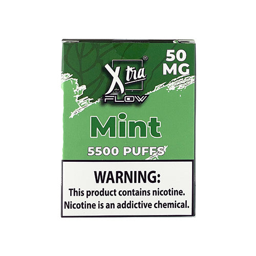 Xtra Flow - Mint, disposable vape